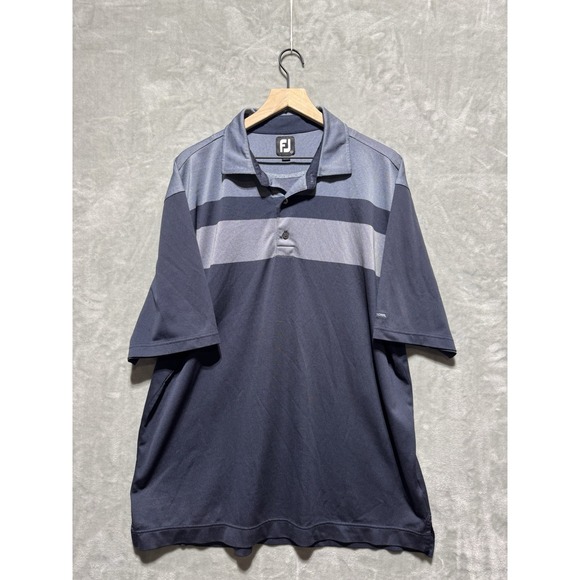 FootJoy Other - Footjoy Golf Polo Shirt Size XL Colorblock Navy and Light Blue Athleisure